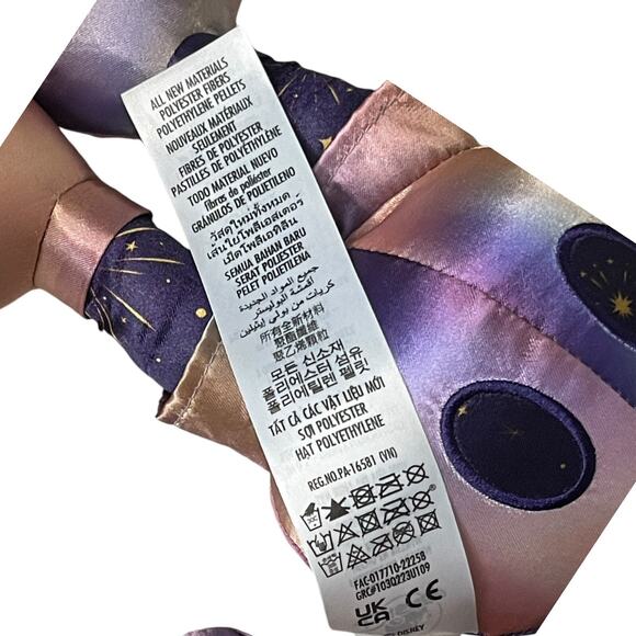 Disney 50th Anniversary Mickey Mouse Plush 14.5" Fireworks Metallic Satin Magic - Picture 7 of 9